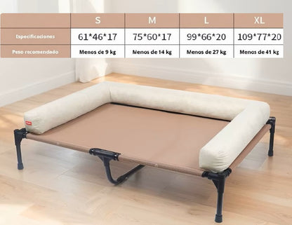 Cama Elevada Transpirable Pacman - Descanso profundo y Fresco
