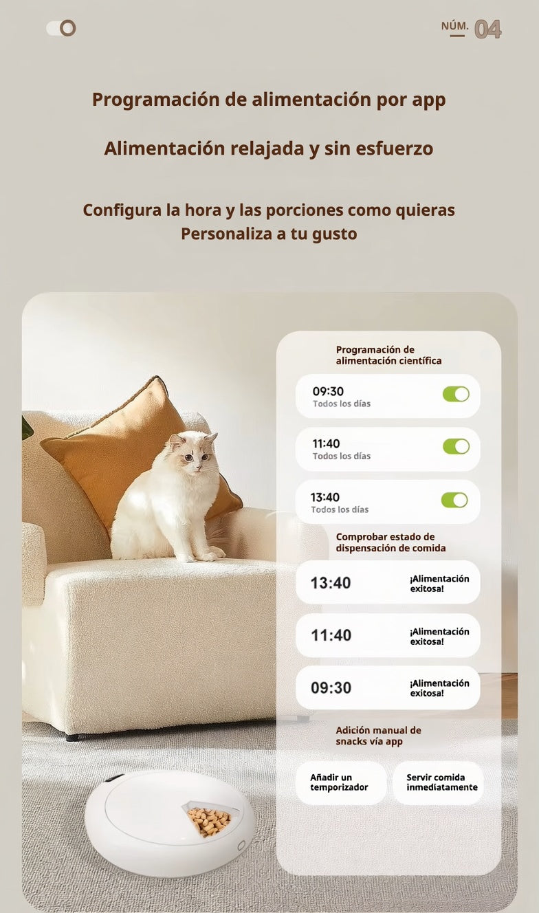 Comedero Inteligente 6 en 1